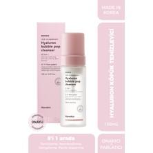 Hanskin Hyaluron Bubble Pop Cleanser- Hyaluronik Asit Bazlı Yüz Yıkama Köpüğü [150 ml ]