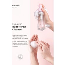 Hanskin Hyaluron Bubble Pop Cleanser- Hyaluronik Asit Bazlı Yüz Yıkama Köpüğü [150 ml ]
