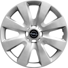 Rand Auto Opel Corsa E 15 Inç Jant Kapağı Amblemli Gri 4 Adet 1 Takım 110