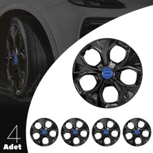 Rand Auto Ford Festiva 14 Inç Jant Kapağı Amblemli Piano Black 4'lü Takım 211