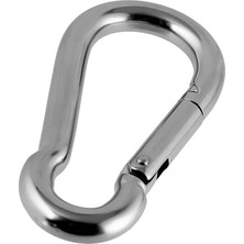 Remiel Paslanmaz Çelik Karabiner Klipsli Tırmanma Karabiner Kancası 10 cm. (Yurt Dışından)