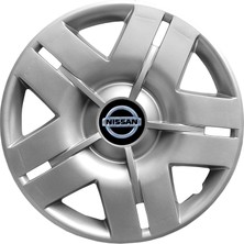 Rand Auto Nissan Pulsar 13 Inç Jant Kapağı Amblemli Gri 4 Adet 1 Takım 102