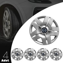Rand Auto Nissan Pulsar 13 Inç Jant Kapağı Amblemli Gri 4 Adet 1 Takım 102
