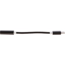 Fugar 3,5 mm Ses Kulaklık Stereo Adaptör Konnektörüne, 3.5mm Ses Mikrofon Dişi Adaptör Droid, XPS13 , Kulaklık, Bağlantı Noktası Aygıtları, Siyah (Yurt Dışından)