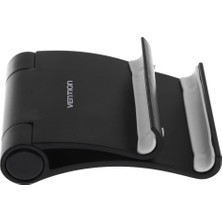 Fugar Universal Alüminyum Masaüstü Masa Masası Standı Tutucu Montaj Telefon ve Tablet- Siyah (Yurt Dışından)
