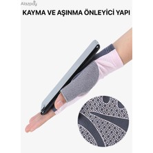 Alazpay Terletmeyen Yarım Parmak Yoga Fitness Bisiklet Outdoor Spor Eldiven