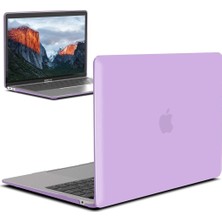 Codegen Apple 13" Macbook Air M2 A2681 Mor Kılıf Koruyucu Kapak CMAT-136PU