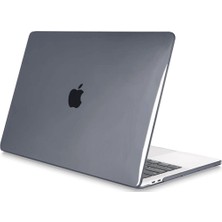 Codegen Apple 13" Macbook Air M2 A2681 Kristal Gri Kılıf Koruyucu Kapak CMMA-136G