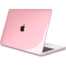 Codegen Apple 13" Macbook Air M2 A2681 Kristal Pembe Kılıf Koruyucu Kapak CMMA-136P