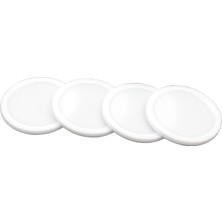 2 Adet Hava Hokey Itici ve 4pcs Pucks Için Oyun Masaları Beyaz