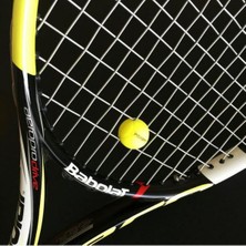 2x Yumuşak Titreşim Sönümleyicileri Tenis Squash Raket Sarı Için Şok Emici