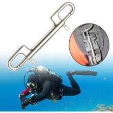 Scuba Dalış Snap Hooks Lastik 5 Pc