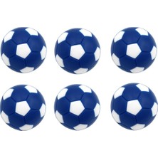 6pcs Foosball/futbol Oyun Masası Yetişkinler Için Futbol Topları, Çocuk Kapalı Aile Mavisi