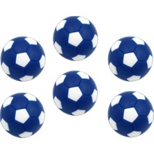 6pcs Foosball/futbol Oyun Masası Yetişkinler Için Futbol Topları, Çocuk Kapalı Aile Mavisi