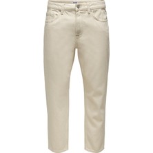 Only & Sons Erkek Ekru Açık Renk Kot Pantolon Onsavi Jeans - 22025098
