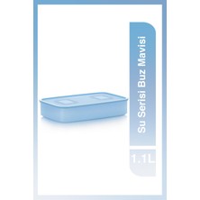 Tupperware Su Serisi 1.1L Buz Mavisi