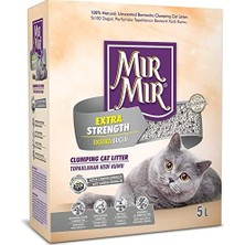 Mır mır Aktif Karbon Premium Kutu Kedi Kumu 5 Litre