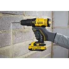 Stanley Fatmax SCD718D2K 18V 2.0AH V20 Çift Akülü Darbeli Matkap