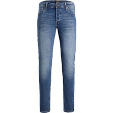 Jack & Jones 12184473_Jjiglenn Joriginal Mf 031 Düşük Bel Skinny Fit Düz Erkek Denim Pantolon