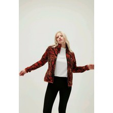 Bad Bear Equinox Full Zip Kadın Kırmızı Ceket