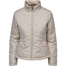 Only Kadın Mont Krem 15270919 Onllucia Quilt Jacket Otw