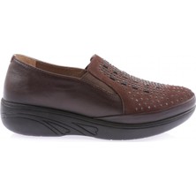 DGN 4201 Kadın Taşlı Comfort Ayakkabı