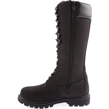 Cat Black Leather Kadın Bot & Bootie CAT0111121401