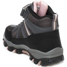 Jump 27790 Koyu Gri - Pembe Kız Çocuk Spor Bot