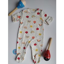 Baby Blue Bebek Sunshıne 2li Tulum Seti Çıtçıtlı Patikli