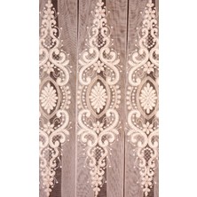Massarelli Karavol Krem Brode Tül 1-2,5 Orta Sık Pile 100X260