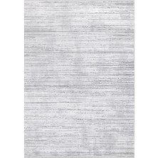 Ipek Mekik Halı Roxanne 17111 Açık Gri Düz Renk Yumuşak Dokulu Spor Halı