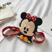 Minibuki Minnie Mouse Kız Çocuk Silikon Cüzdan Çanta