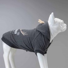 Lindodogs Club North Deer Antrasit Köpek Sweatshirtü