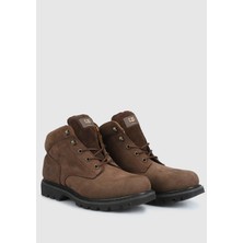 Caterpillar Campbell Dark Brown - Crazy Deri Kahve Erkek Bot CM15139AW17