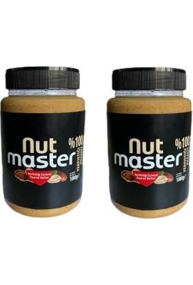 Nut Master Yer Fıstığı Ezmesi 2 x 1 kg