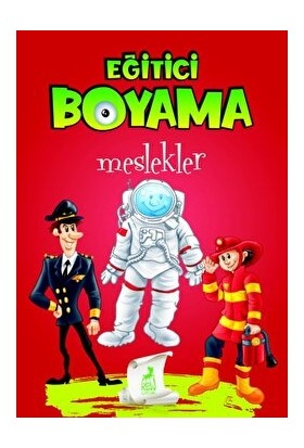 Eğitici Öğretici Boyama - Meslekler