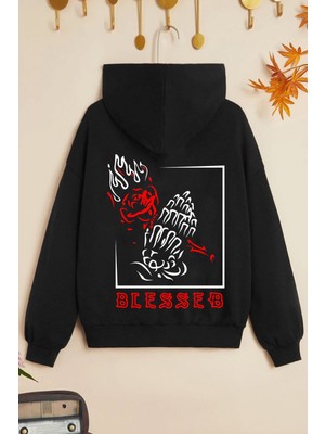 Trendypassion Çocuk Blesseb Baskılı Sweatshirt