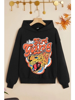 Trendypassion Çocuk Girl Gang Baskılı Sweatshirt