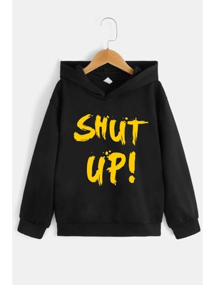 Trendypassion Çocuk Shut Up Baskılı Sweatshirt