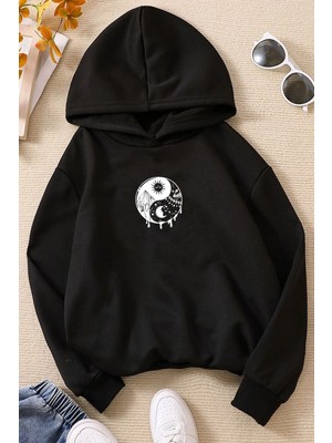 Trendypassion Çocuk Neighbor's Ukiyo E Baskılı Sweatshirt