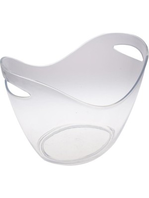 Dynwave Buz Kovası Açık Akrilik Bira Şampanya Şişe Kovası 35X25CM 35X25.6X25.5CM (Yurt Dışından)