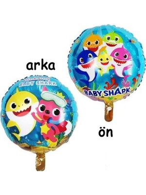 Hayaller Dükkanı Baby Shark Folyo Balon 45 cm