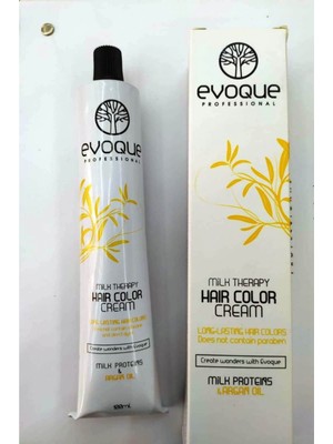 Evoque Milk Therapy Krem Saç Boyası 100 ml 7.43 (Kumral Bakır Dore)