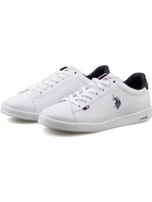 U.S. Polo Assn. Franco Erkek Beyaz Sneaker