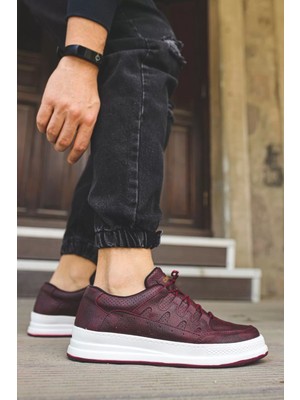 Shoecide CH040 Cbt C-Rey Erkek Ayakkabı Bordo