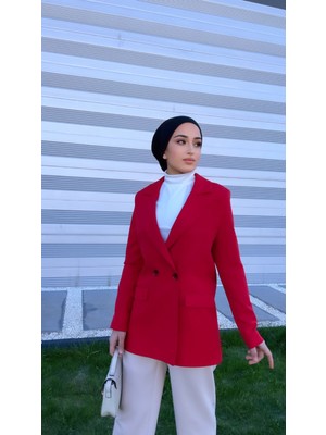 Hakke Zara Sivri Yaka Astarlı  Ceket