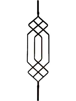 Ferbo Dekoratif Amaçlı Balkon / Kapı / Merdiven Korkuluk-Küpeşte Modeli