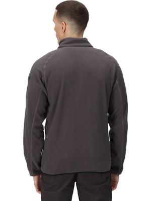 Regatta Gri Erkek Polar Sweatshirt RMA502 Hadfield Polar Sweatshirt