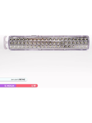 Ack Şarj Edilebilir 60 Led'li Acil Durum Aydınlatması AC01-00330