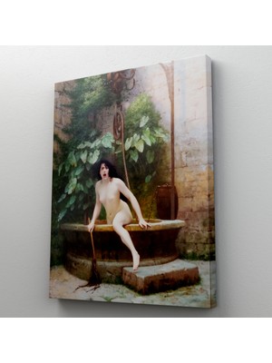 Doğal Tercih Jean-Léon Gérôme, Kuyusundan Çıkan Gerçek (La Vérité Sortant Du Puits) Kanvas Tablo